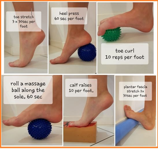 plantar faciits exercises